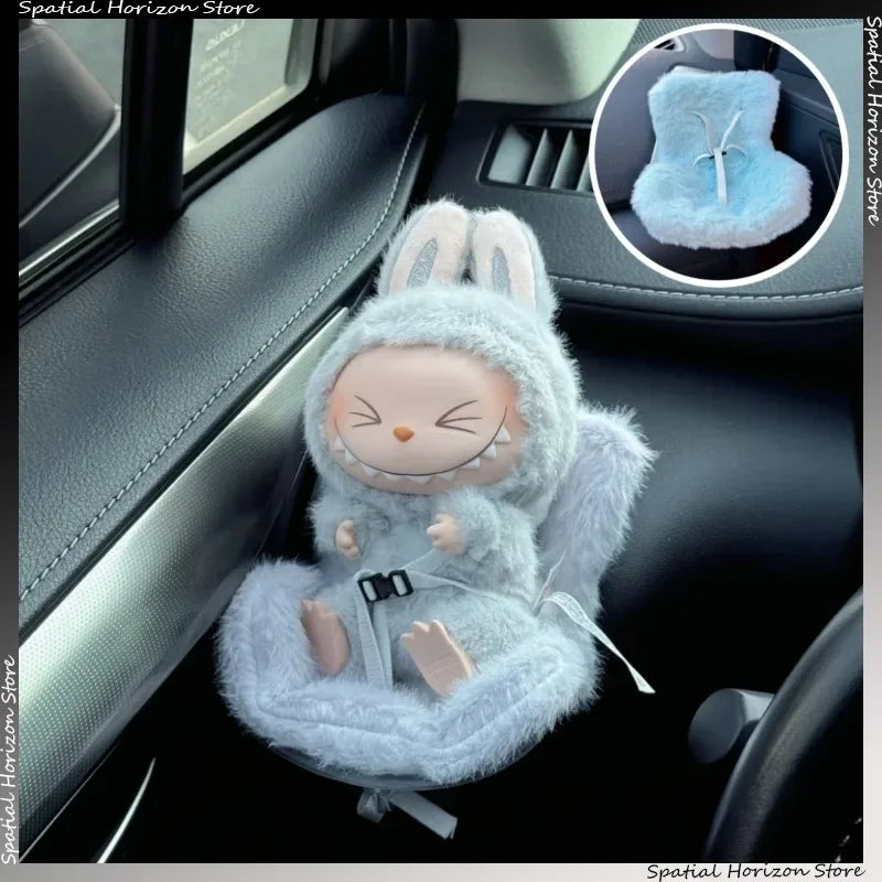 MimiMagic™ Plush Safety Car Seat For Labubu