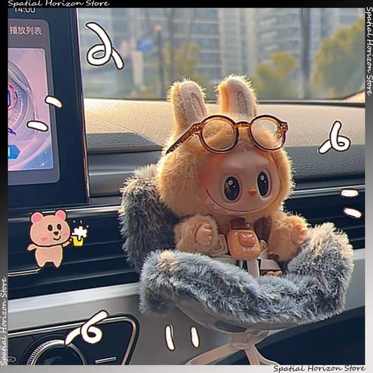 MimiMagic™ Plush Safety Car Seat For Labubu